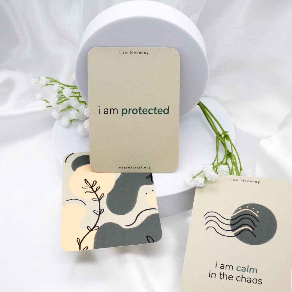 i am protected and i am calm in the chaos